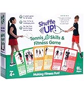 shuffle up gymnastics football rugby tennis boys girls home fun exercise fitness cards sports kids