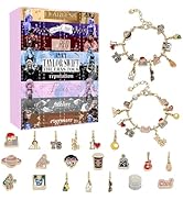 Fiorky 2024 Taylor Christmas Advent Calendar Bracelets, Music Lover Advent Calendar Bracelets, 24...