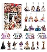 Fiorky 2024 Taylor Christmas Advent Calendar, Music Lover Christmas Advent Calendar Gift Kit, 24 ...