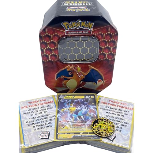 The Toy Box® - Tin Bundle - 100 Assorted Pokemon Cards