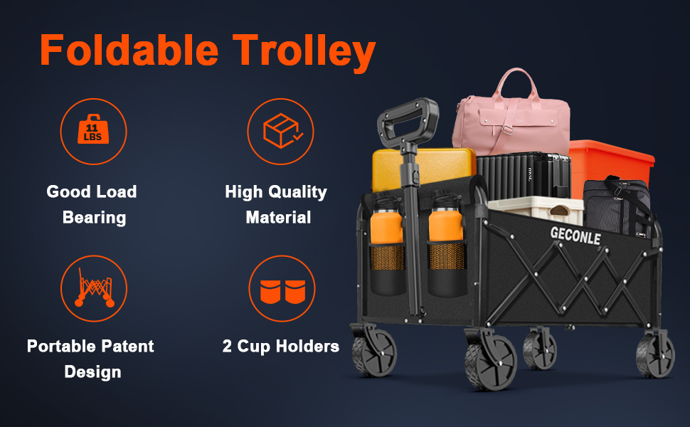 Large Capacity Shopping Wagons Carts