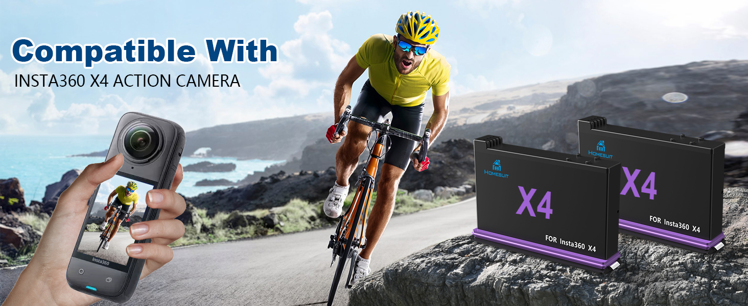 Insta 360 X4 Replacement Battery