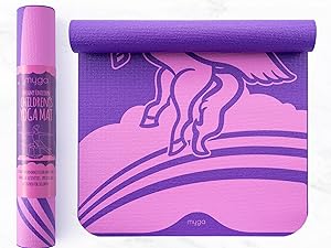 third eye frenzy retro kids yoga mat