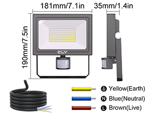 led