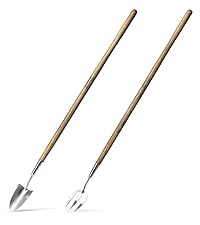 Long Handled Trowel, Long Handled Garden fork, garden fork, garden trowel, garden tool, gardening