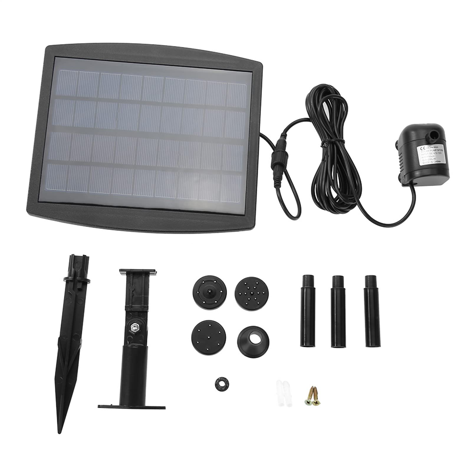 Solar Power Fountain for Pond