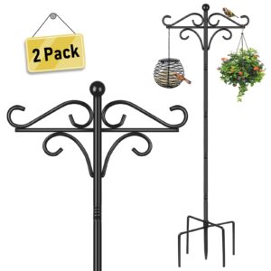2 Pack Bird Feeders Hanging Station