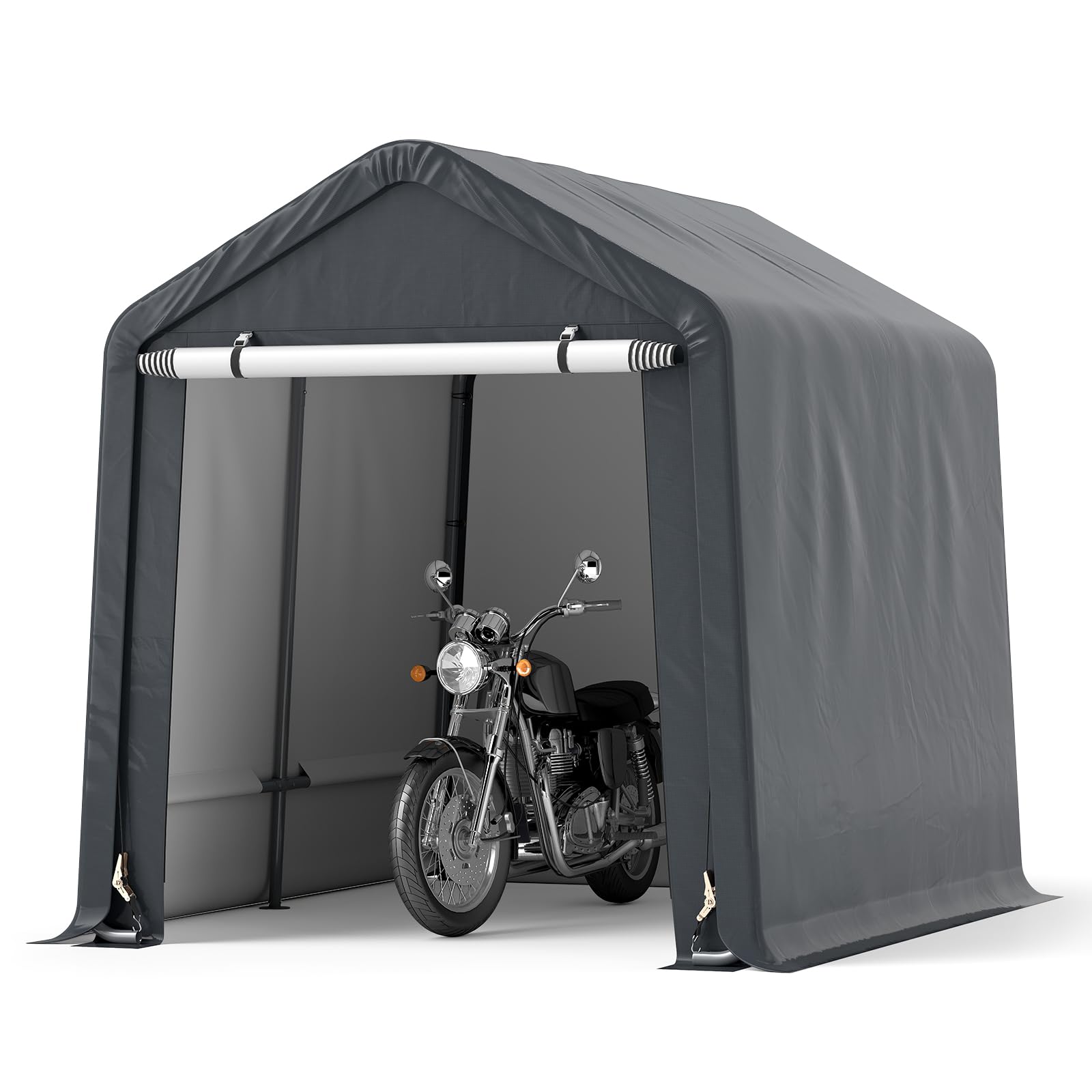 COSTWAY 7x5.2FT Garden Storage Shed