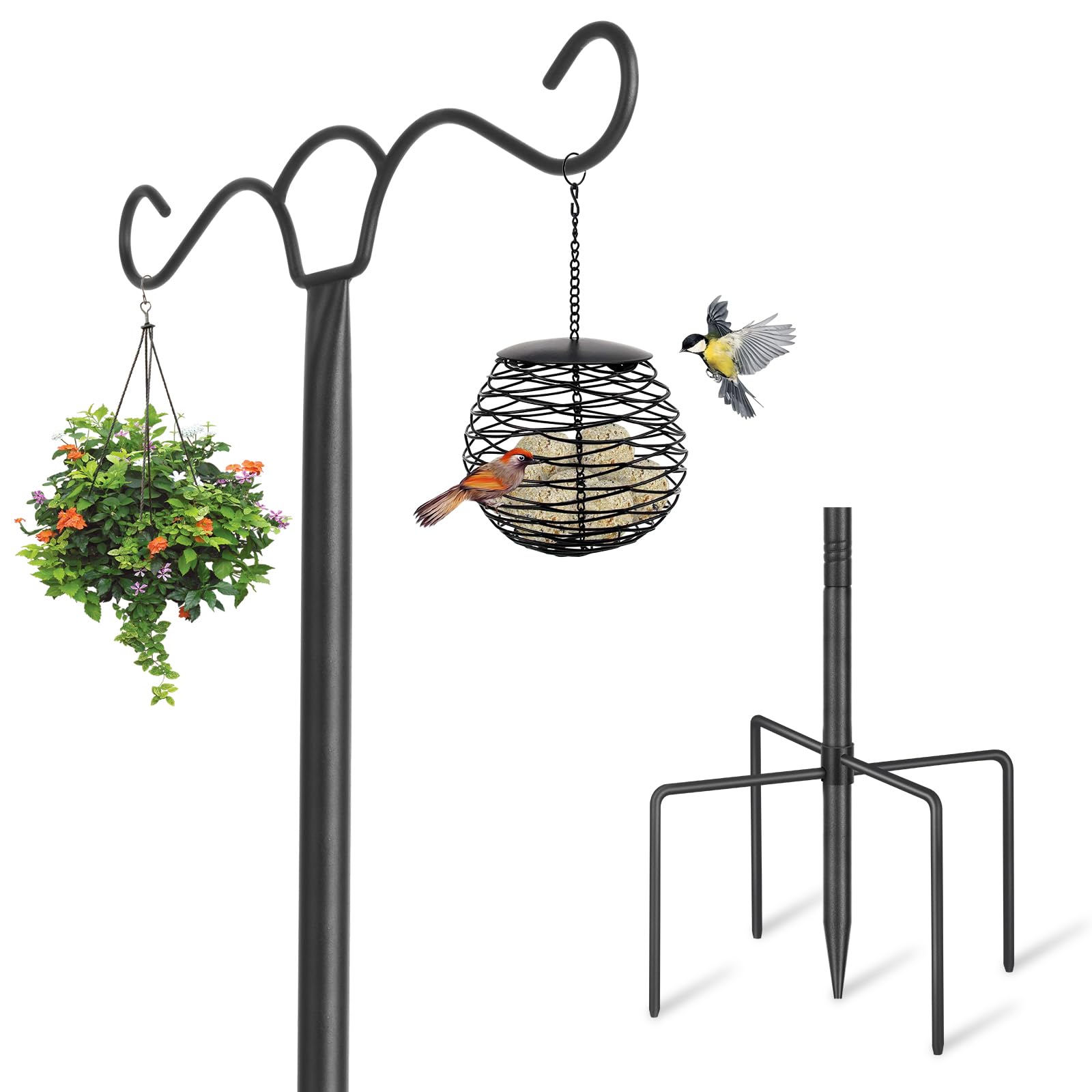 Bird Feeders Hanging Station Stand