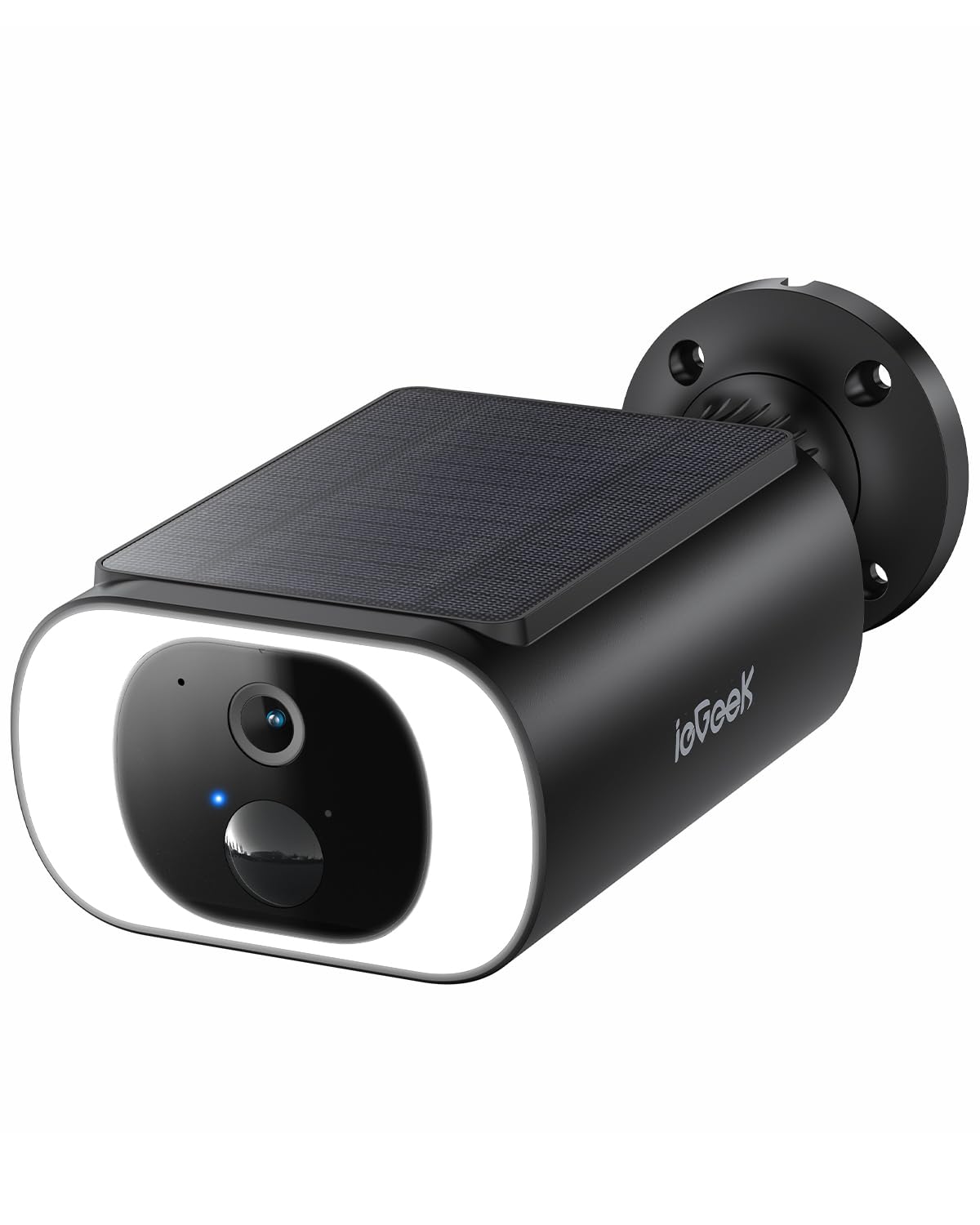 ieGeek 2K Solar Security Camera Outdoor Wireless with Embedded Solar Panel
