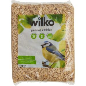 wilko Wild Bird Feed - Peanut Kibbles for Birds - Use on Feeder