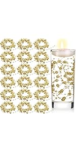 PacuM Artificial Pearls String Beads Chain, 18 Pc/70 Feet Pearl Bead String Garland Faux Pearl Ch...