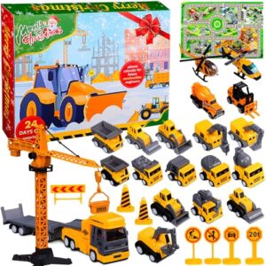 Amycute Toy Cars Advent Calendar 2024 for Boys Kids