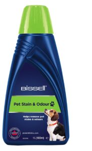BISSELL Pet Stain & Odour Formula | For Use in Compact Carpet Cleaners | Removes Stains and Neutralized Pet Odours | 1085N