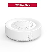 Zigbee Smart Siren Alarm: Wireless Alarm for Home Security & Home Automation, App Control, Strobe...
