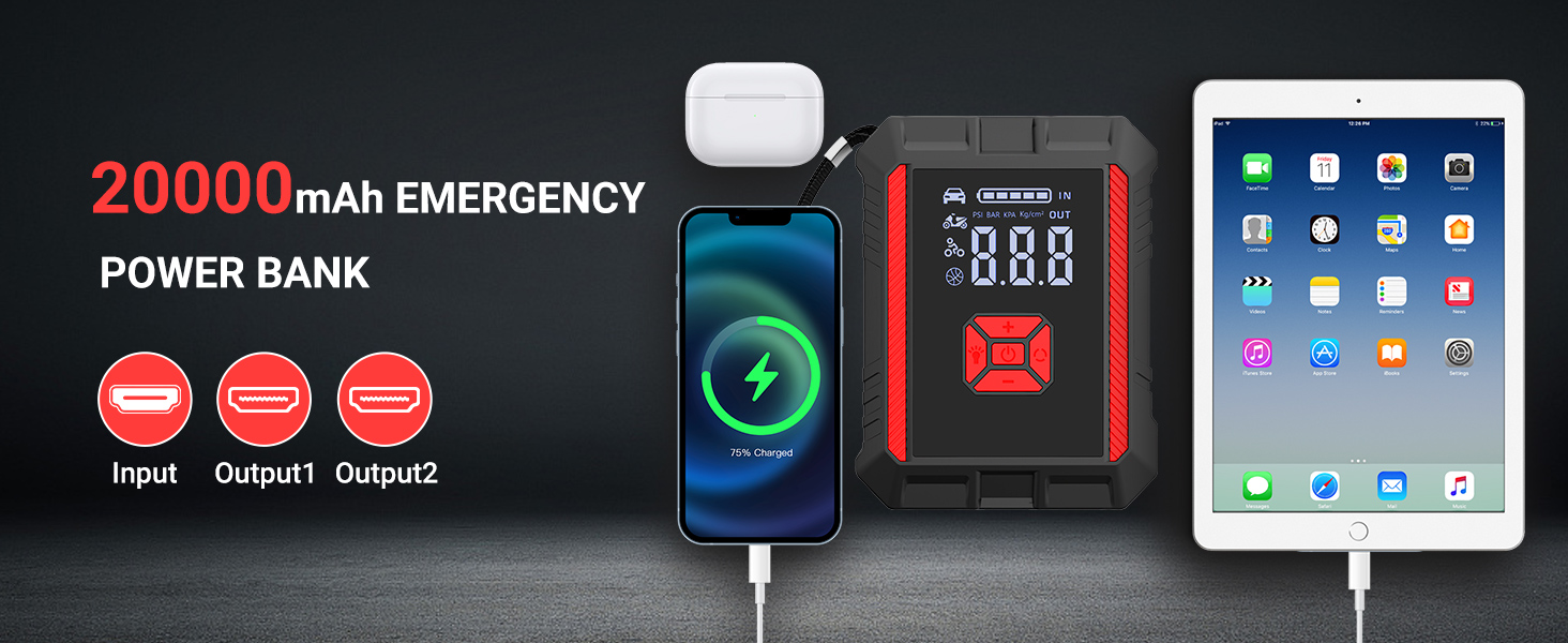 Jump Starter Power Pack