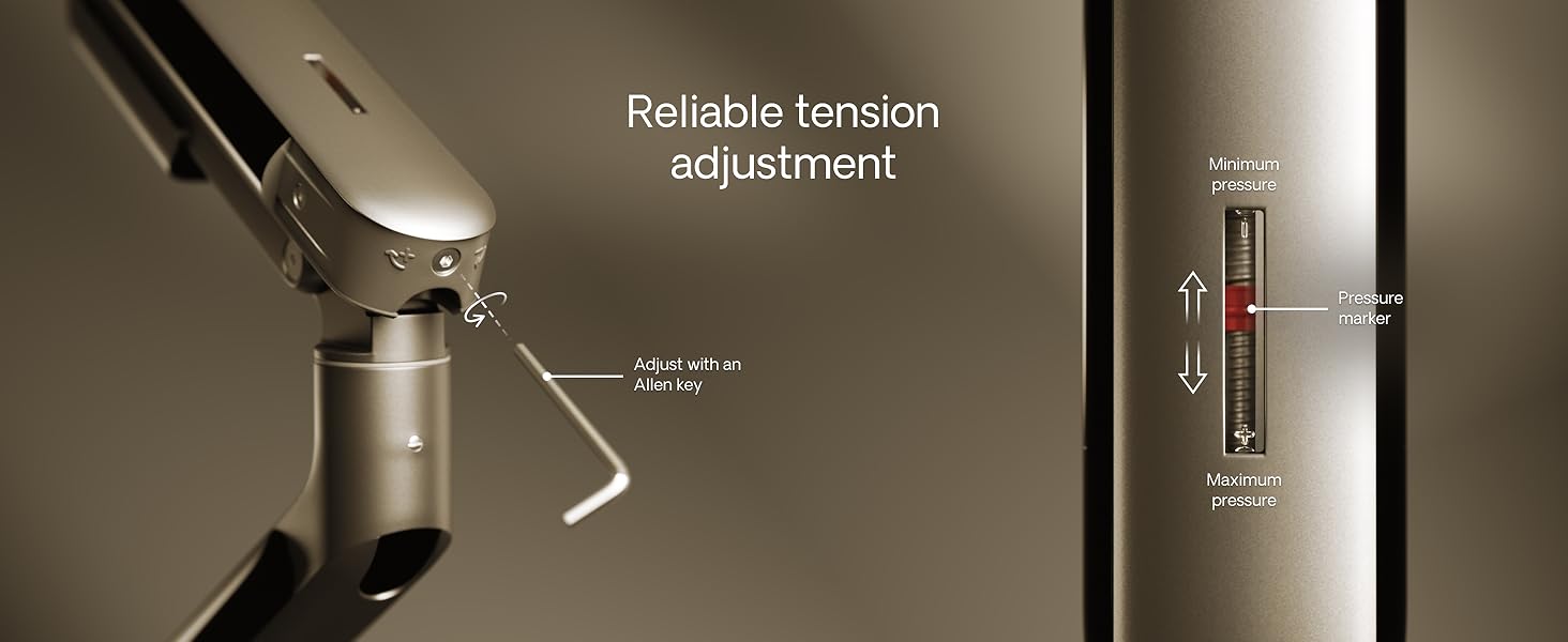 single monitor arm stand desk mount adjustable vesa screen computer bracket long gaming mounted
