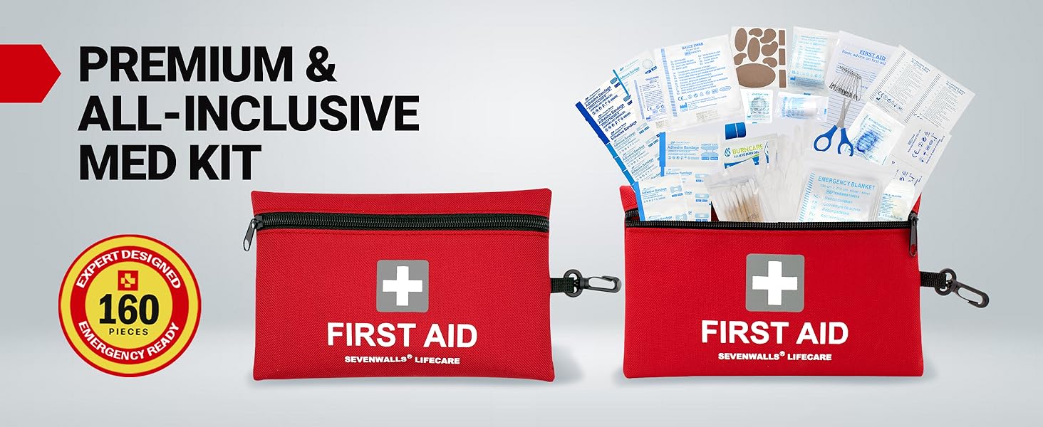 emergency preparedness kit, versatile first aid kit, personal safety kit, home medical supplies