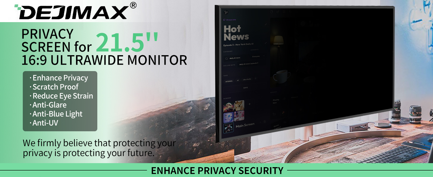 21.5inch Computer Privacy Filter
