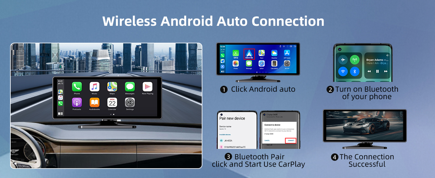 carplay screen for car