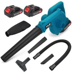 Cordless Leaf Blower 24V with 2 Batteries & Charger