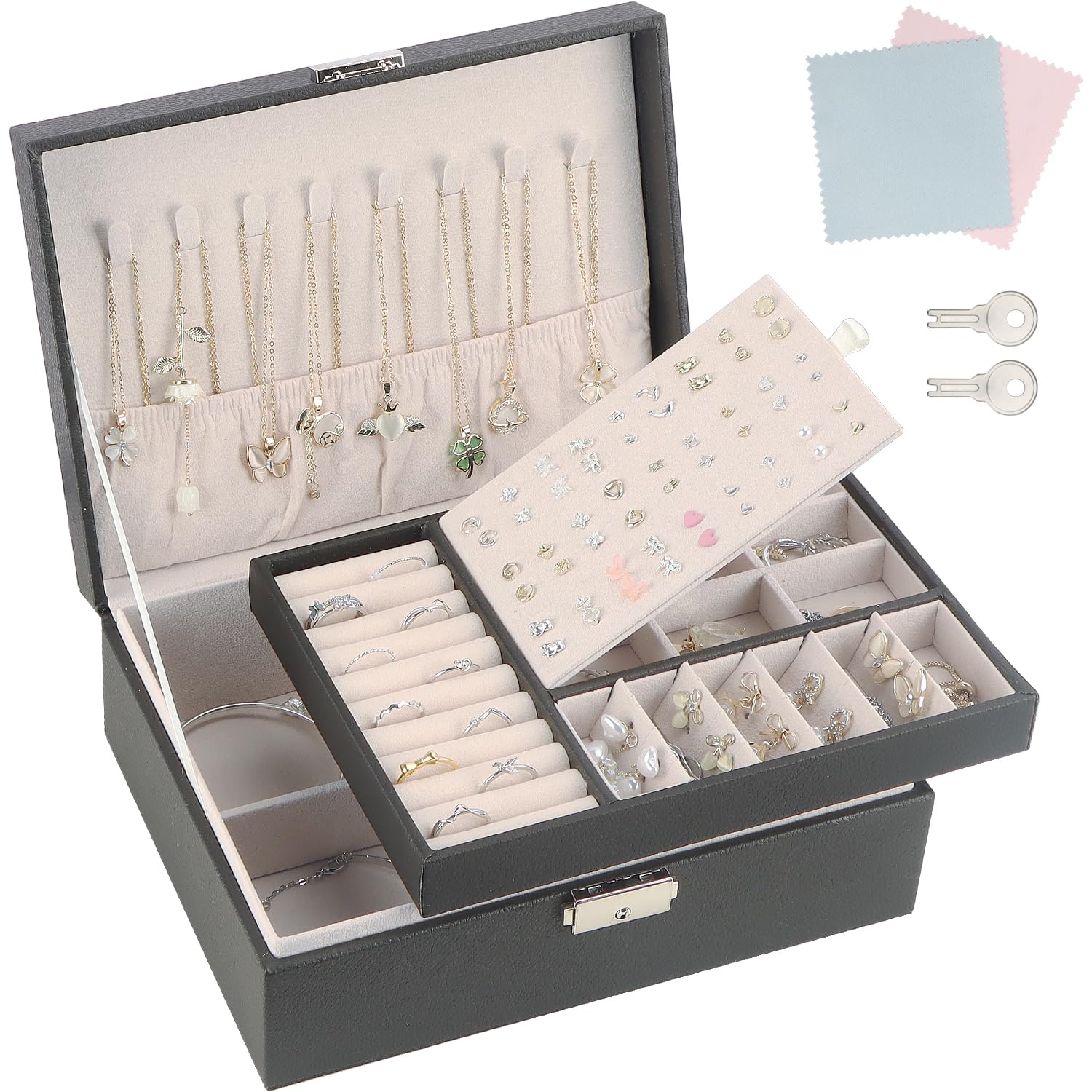 TEIVUL Jewellery Box