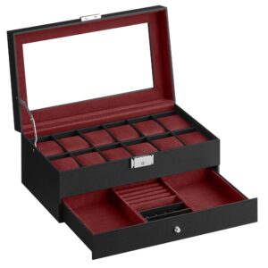 SONGMICS Watch Box