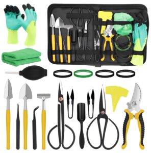 FOONNUN 25PCS Succulent Tools Kit with Organizer Bag