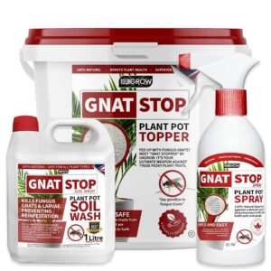 Gnat Stop Ultimate Ultimate Gnat Stop Killer Kit | 3-in-1 Combo: Gnat Stop Plant Pot Topper