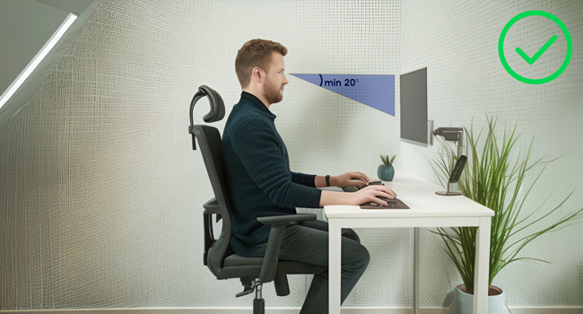 More ergonomics, even for non-VESA monitors