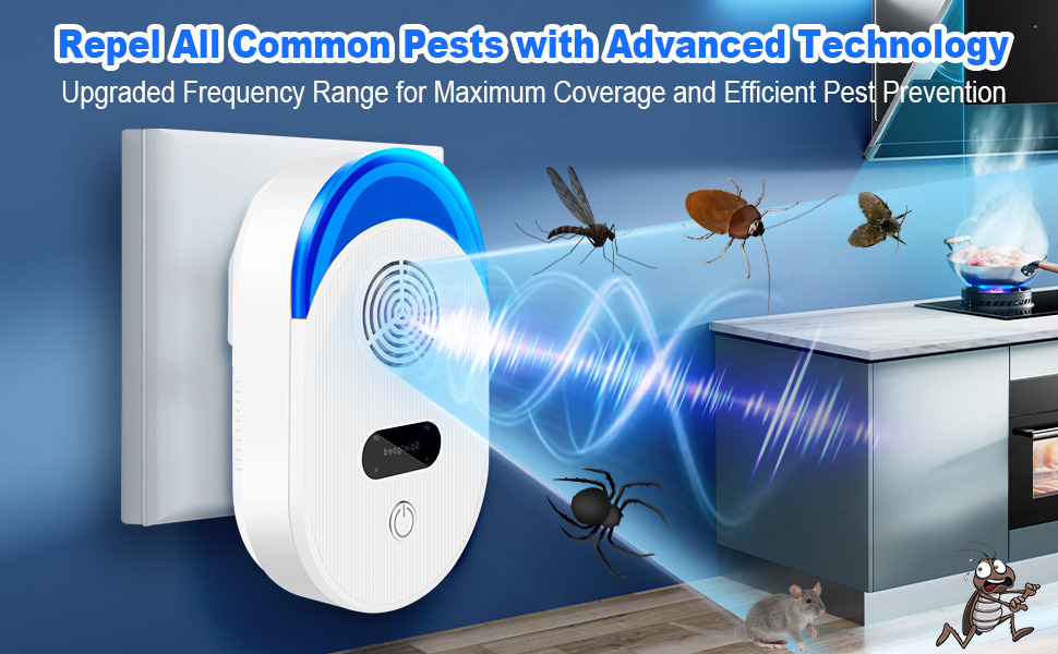 Repel All common Pests with Advanced Technology