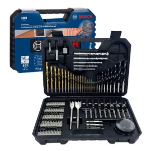 Bosch Professional Professional 2608594070 Mixed Accessory Set (103 Piece)