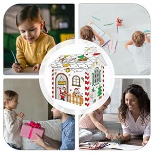 Christmas Cardboard 3D House