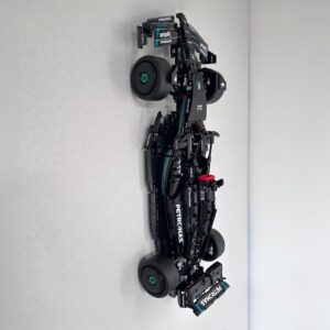 The Good Idea | Wall Mount Hook for Lego 42171 Technic Mercedes-AMG F1 W14 E Performance | Securely Display Your Model Ca