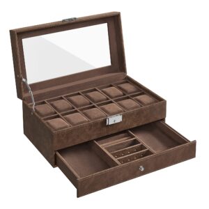 SONGMICS Watch Box