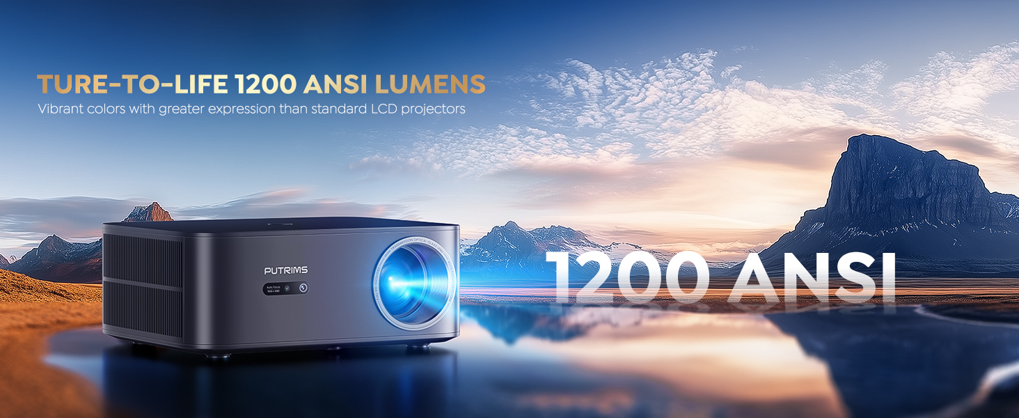 PUTRMIS K12 Ture to LIfe 1000ANSI Lumen
