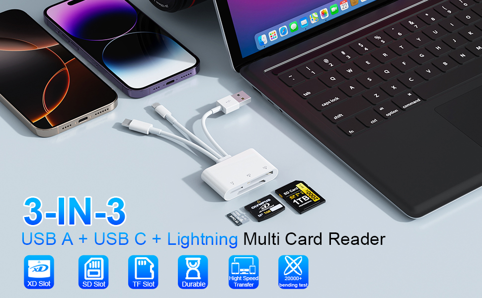 SD Card Reader for iPhone