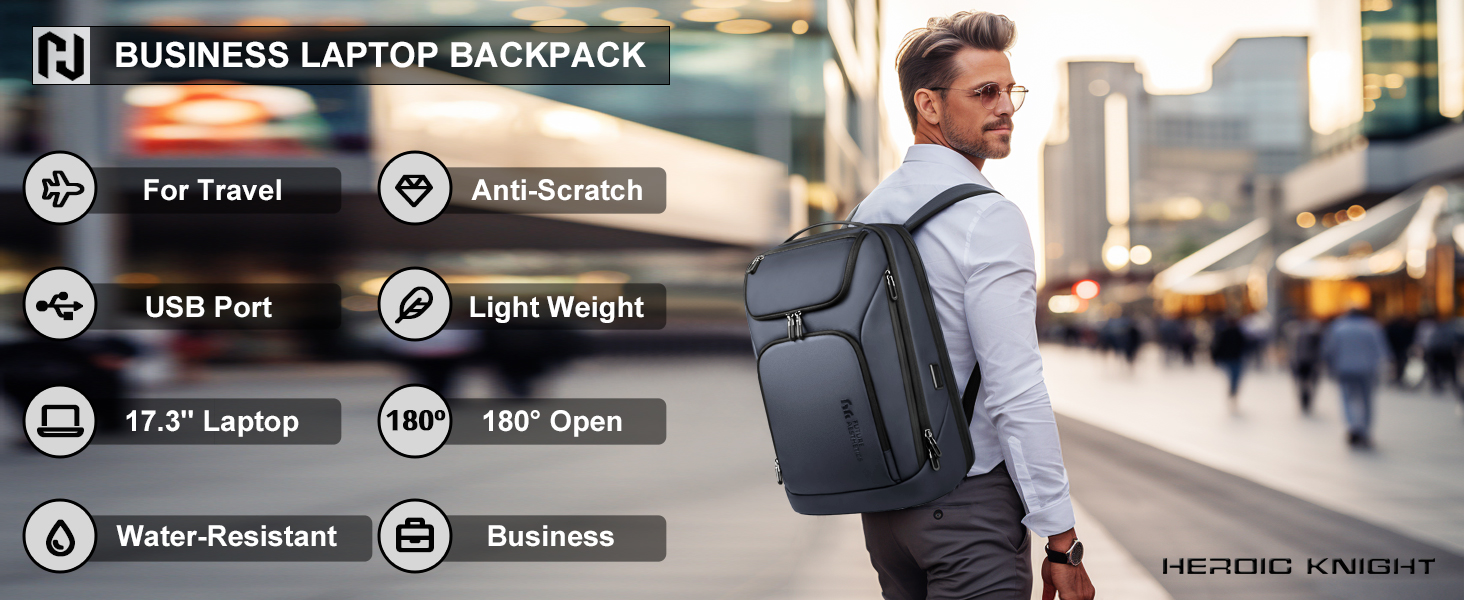 17.3inch laptop backpack rucksack for men waterproof backpack backpack for travelling