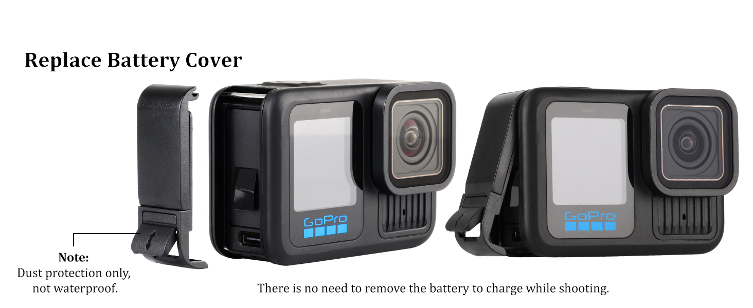 hero 13 battery door