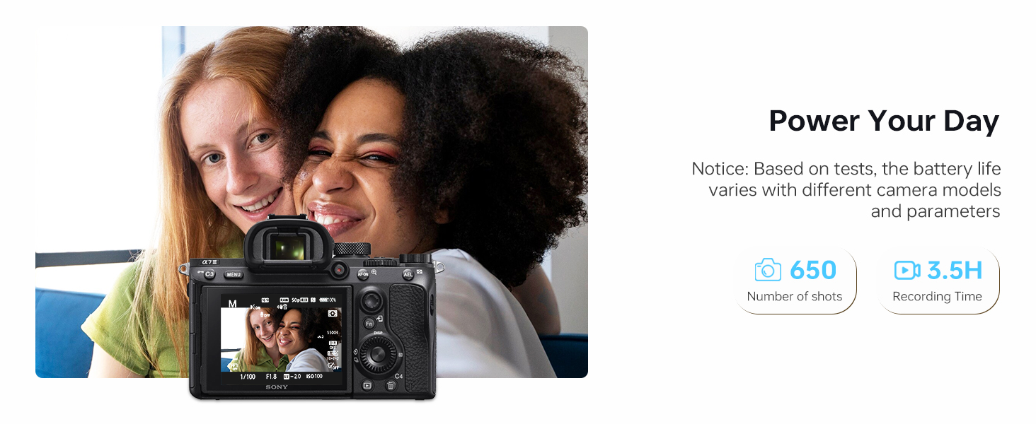 VILTROX NP-FZ100 Replacement Battery 2400mAh