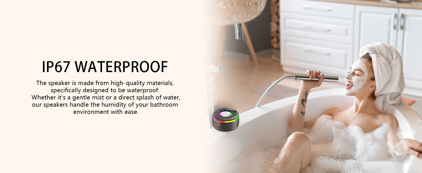 shower speaker