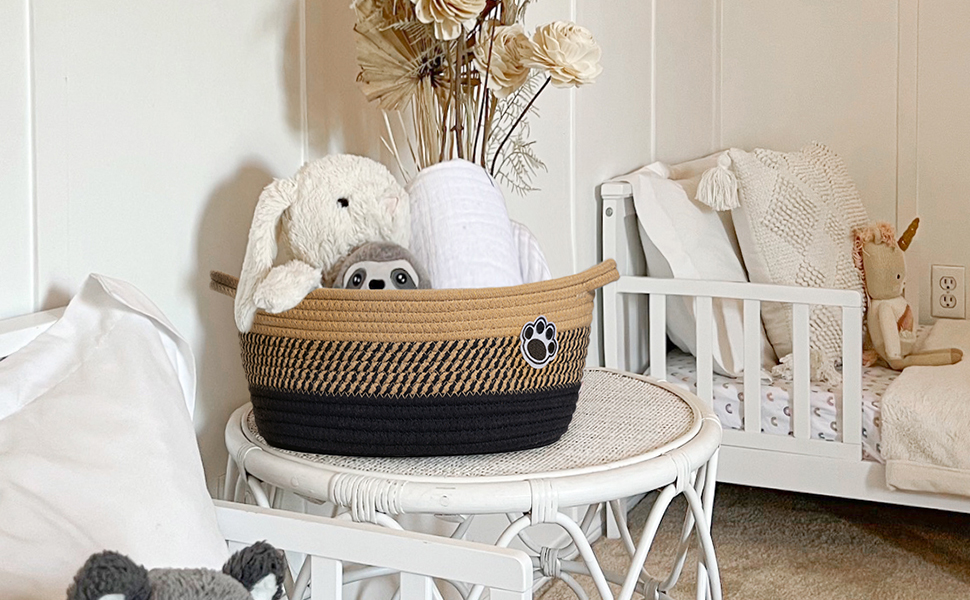 Laundry Basket, Baby Laundry Hamper for Toys