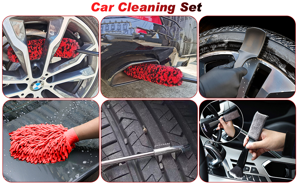 wheel brush kit