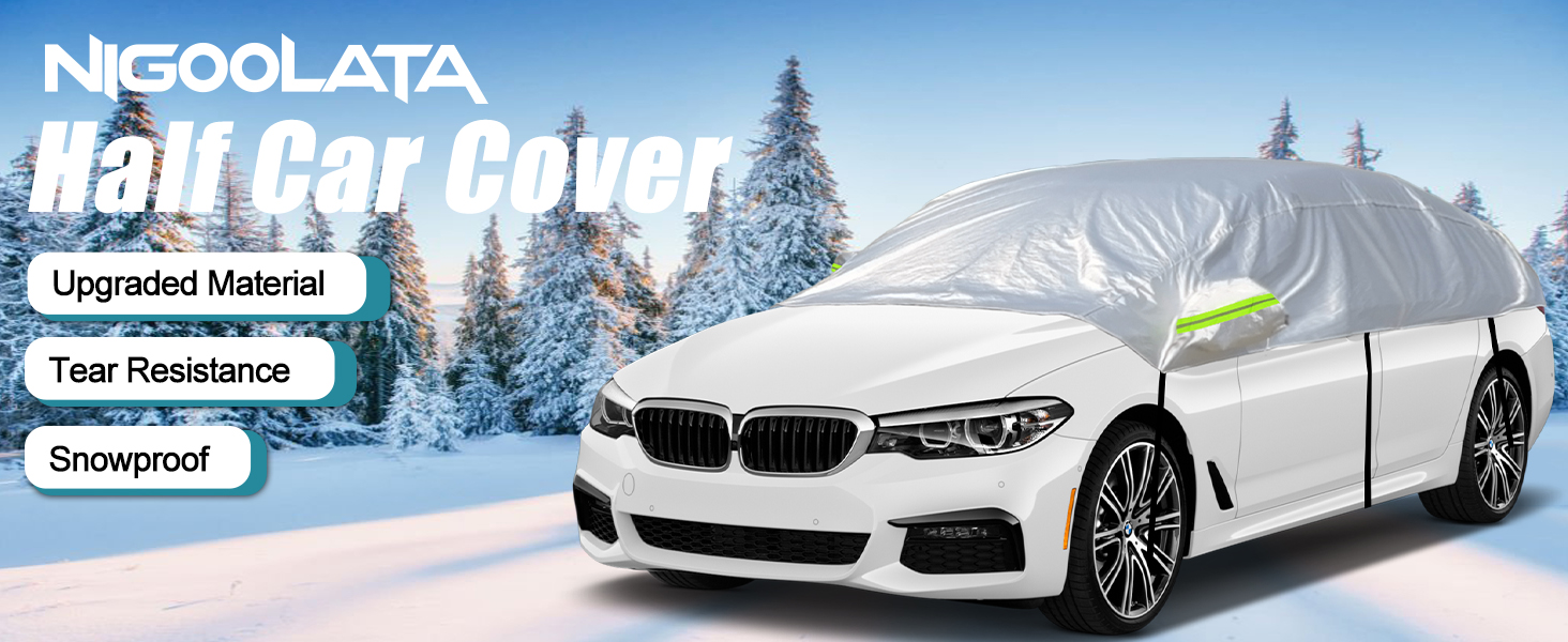 half car cover for sedans