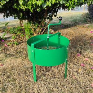 Gr8 Garden Rotary Soil Sifter Compost Sieve Large 18 litre Earth Riddle Screener Gardening Tool