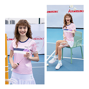 Kawasaki graphite badminton racket professional badminton set