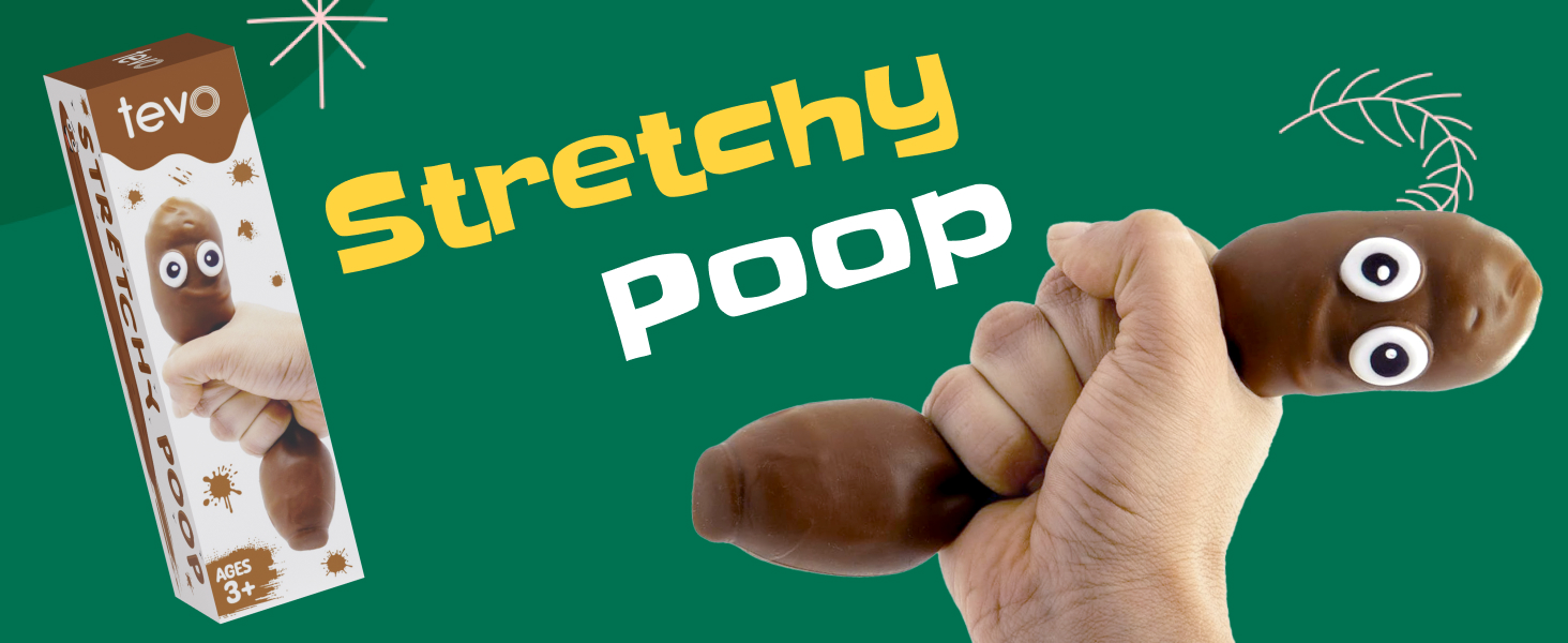 6 7 8 9 year olds aged poo gag fake gift on stress stretchy whoopie woopy mini footie football ball