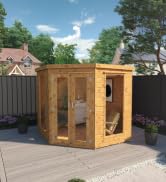 Waltons 8 x 8 Wessex Summerhouse | Apex Roof | Shiplap Tongue and Groove | Wooden Garden Room Sum...