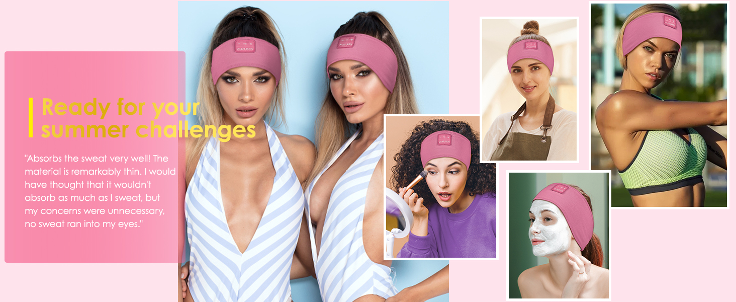 sleep headphones bluetooth headband
