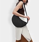 GSenhui Crescent Crossbody Bags for Women Half Moon Bag Nylon Crossbody Bag for Travel Hobo Shoul...